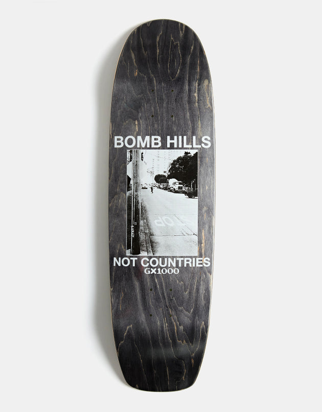 GX1000 Bomb Hills Cruiser Skateboard Deck - 9"