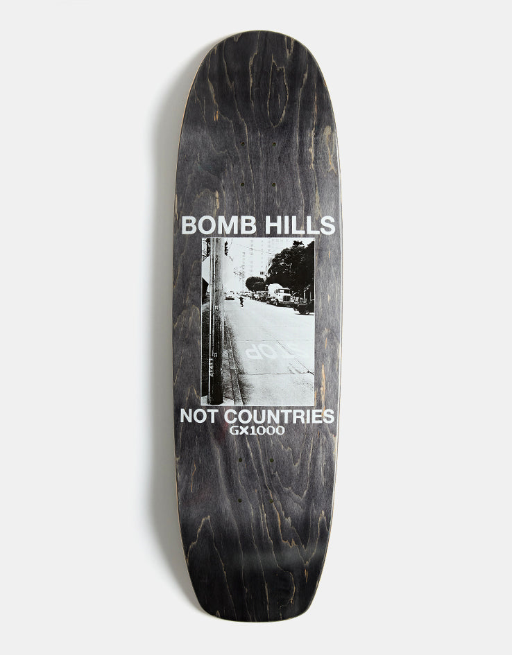 GX1000 Bomb Hills Cruiser Skateboard Deck - 9"