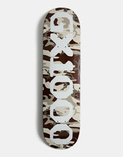 GX1000 OG Logo Camo Skateboard Deck - 8.375"