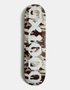GX1000 OG Logo Camo Skateboard Deck - 8.375"