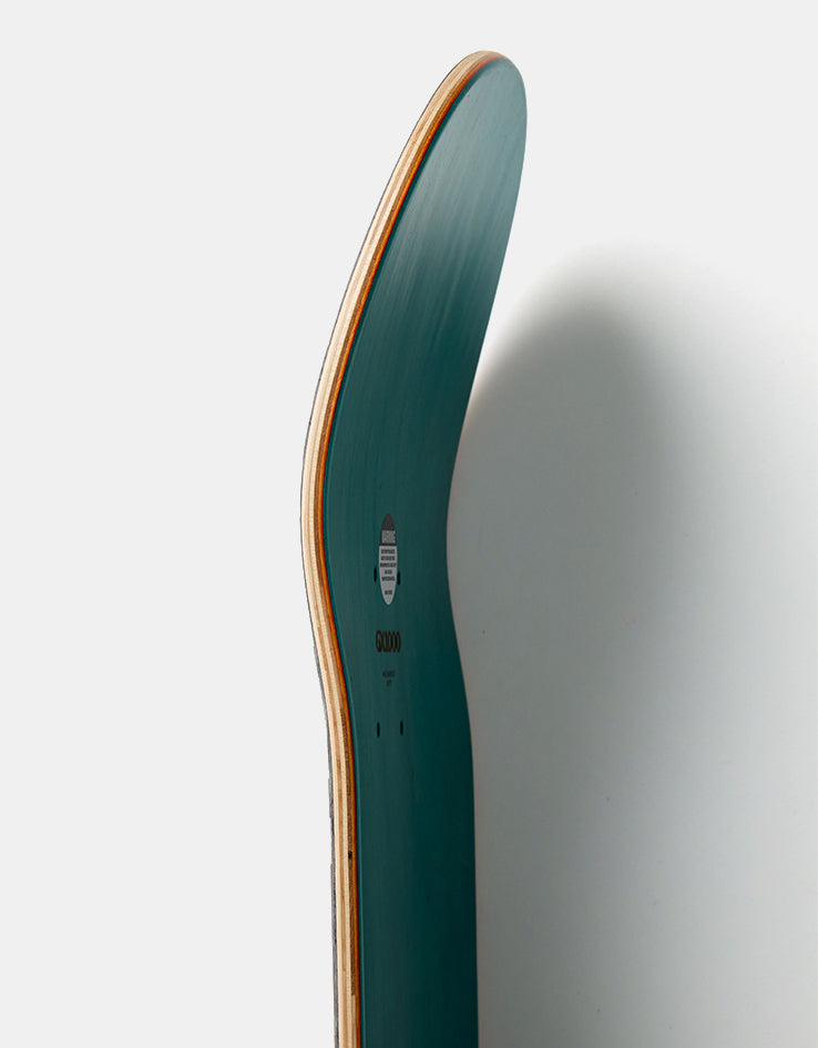 GX1000 OG Logo Camo Skateboard Deck - 8.375"