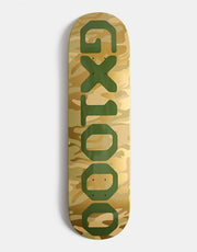 GX1000 OG Logo Camo Skateboard Deck - 8.625"