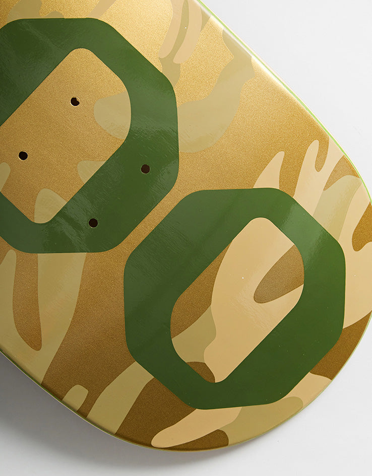 GX1000 OG Logo Camo Skateboard Deck - 8.625"