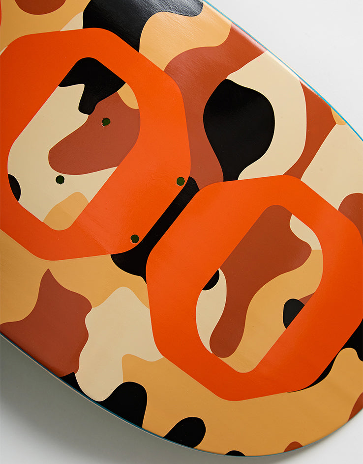GX1000 OG Logo Camo Skateboard Deck - 8.75"