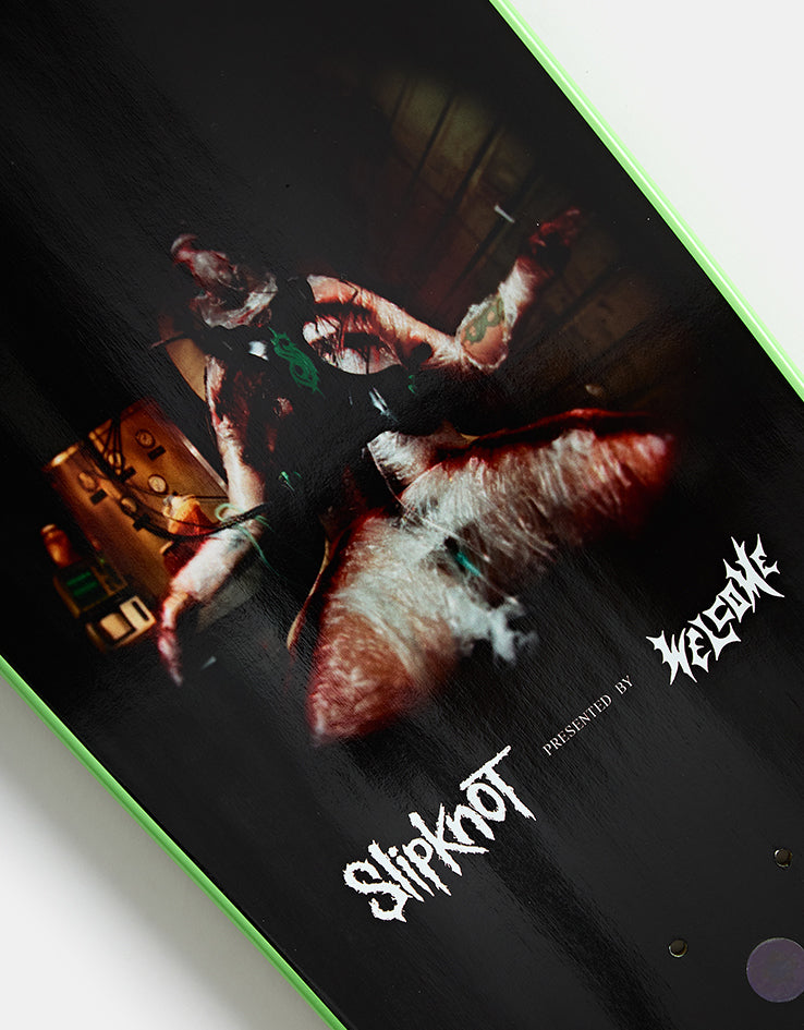 Welcome x Slipknot Self-Titled on Gaia Skateboard Deck - 9.67"
