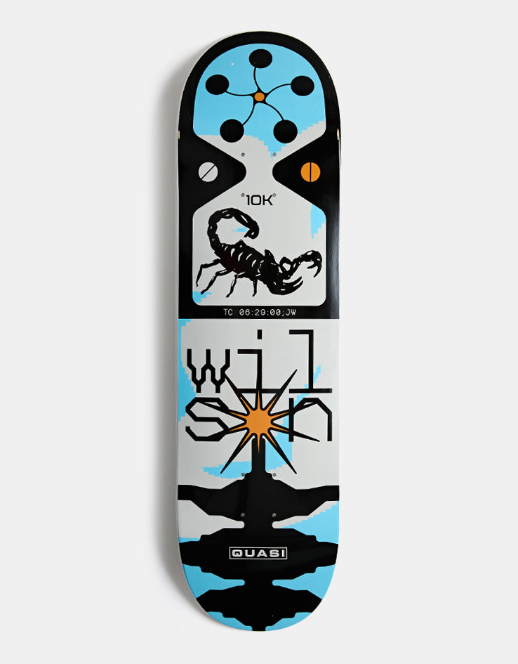 Quasi Wilson Y2K Skateboard Deck - 8.75