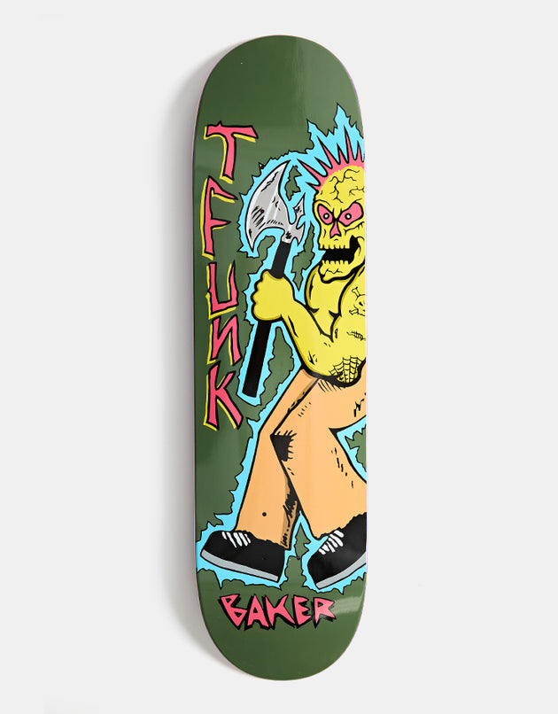 Baker T-Funk Axe Man Skateboard Deck - 8.38"