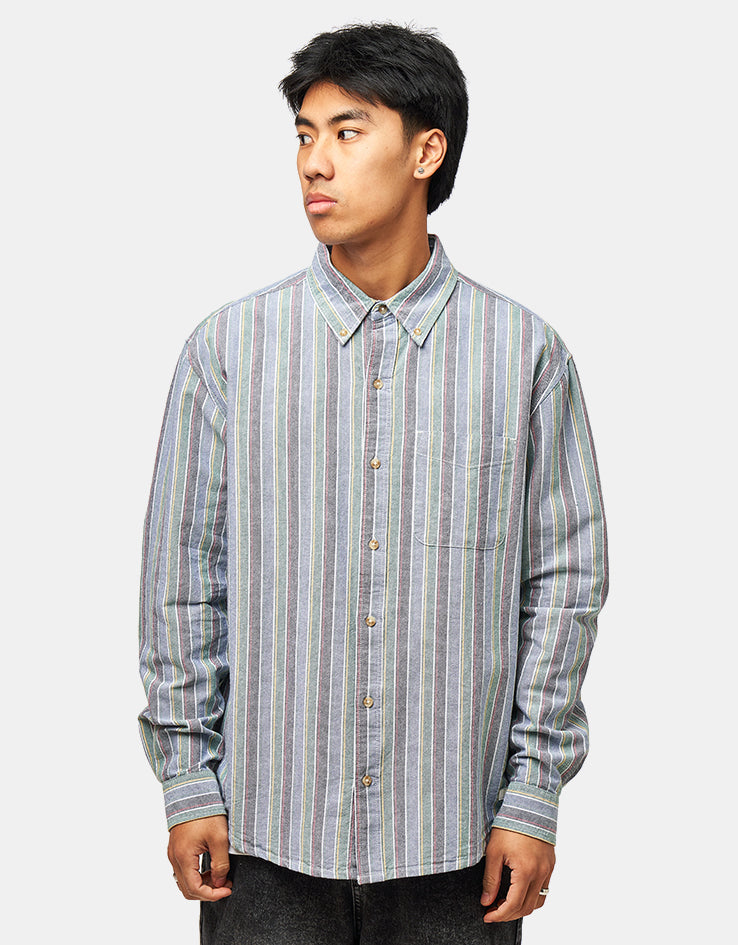 Element Oxford Stripe L/S Shirt - Multi