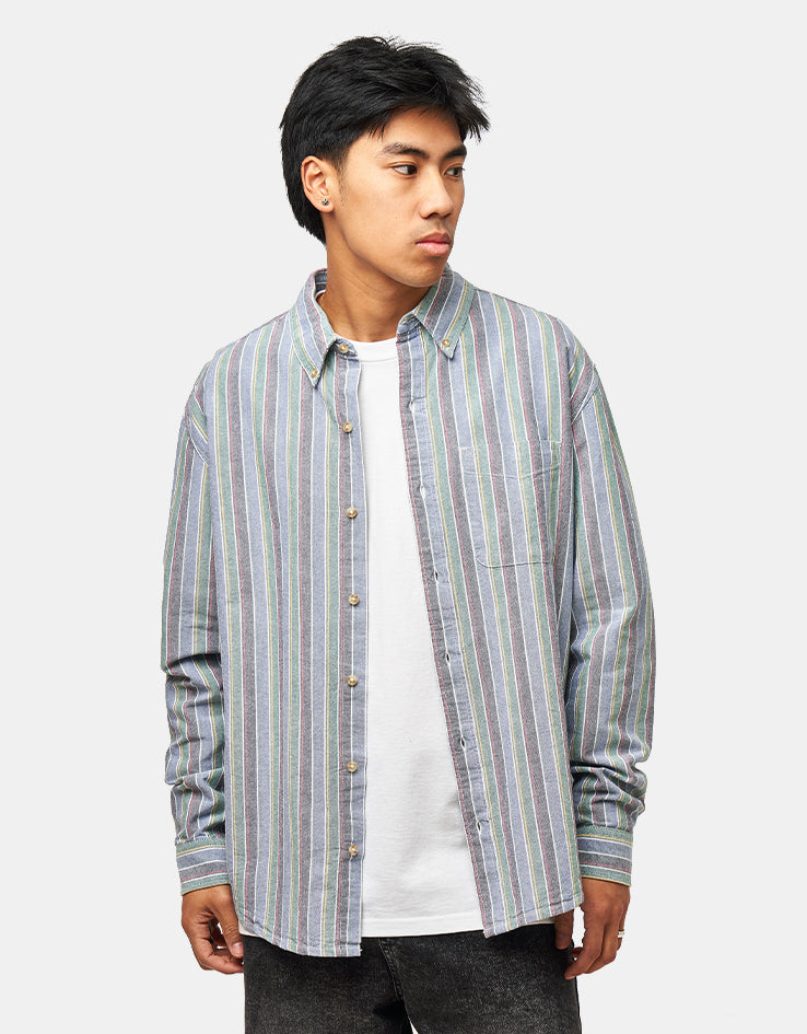 Element Oxford Stripe L/S Shirt - Multi