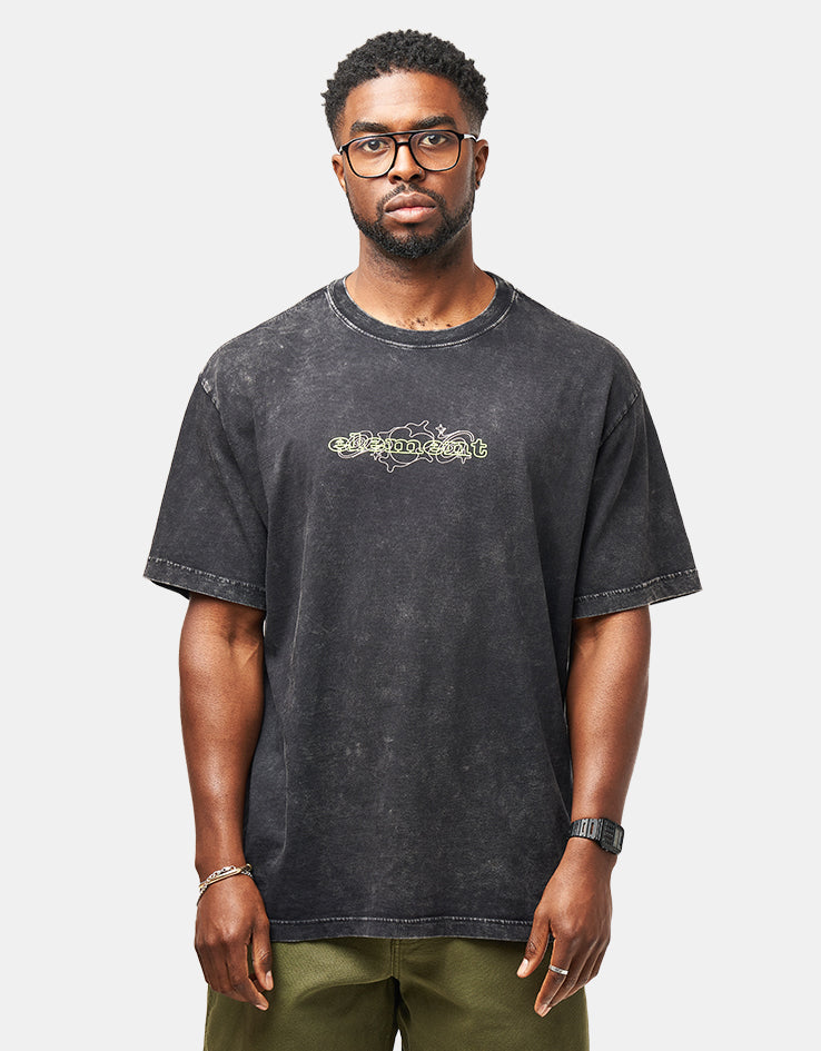 Element x Ellie Andrews Ripple T-Shirt - Off Black