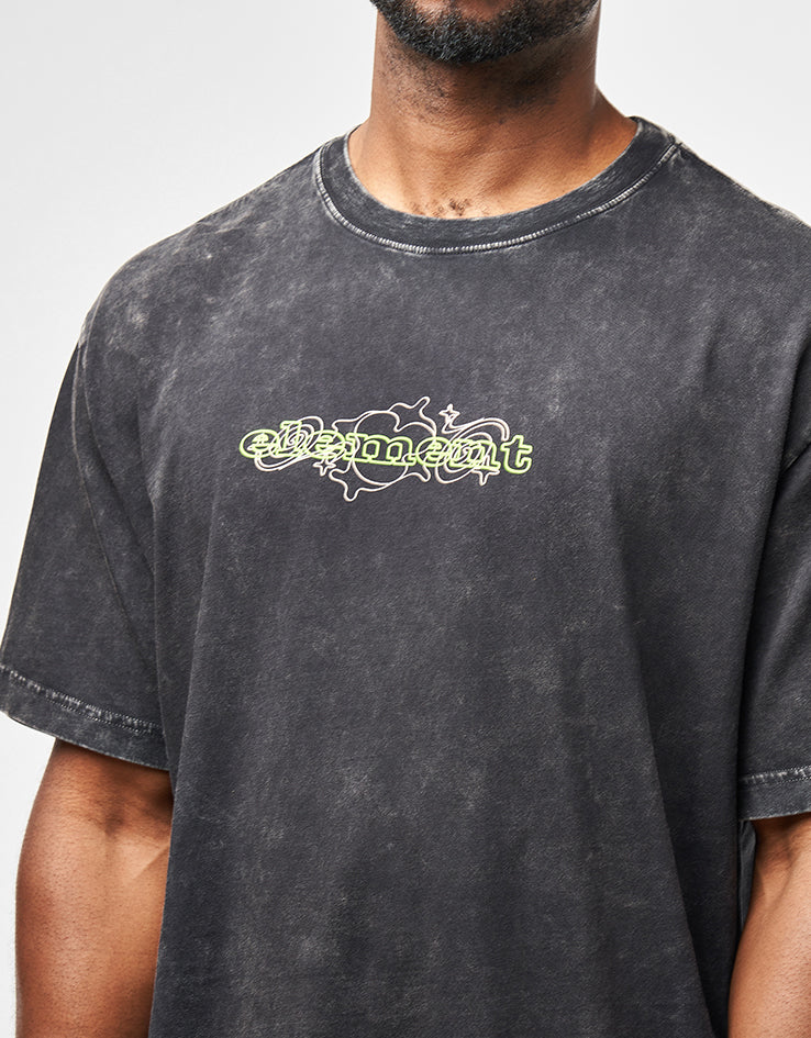 Element x Ellie Andrews Ripple T-Shirt - Off Black