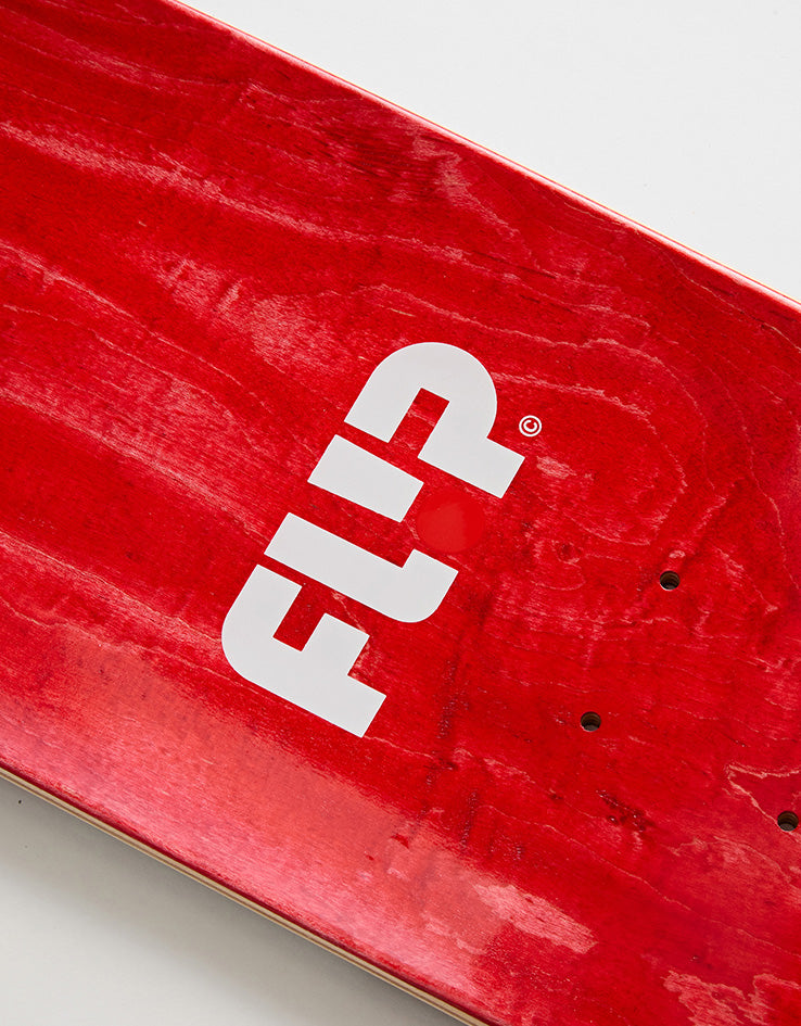 Flip Penny Stenograph Skateboard Deck - 8"
