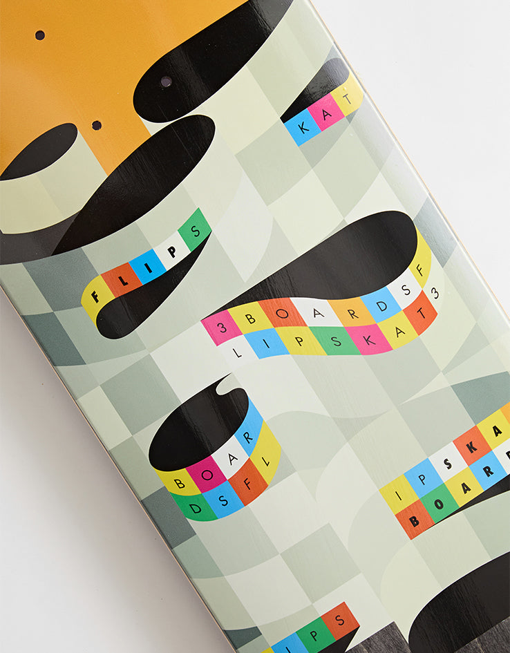 Flip Stenograph Team Skateboard Deck - 8.375"