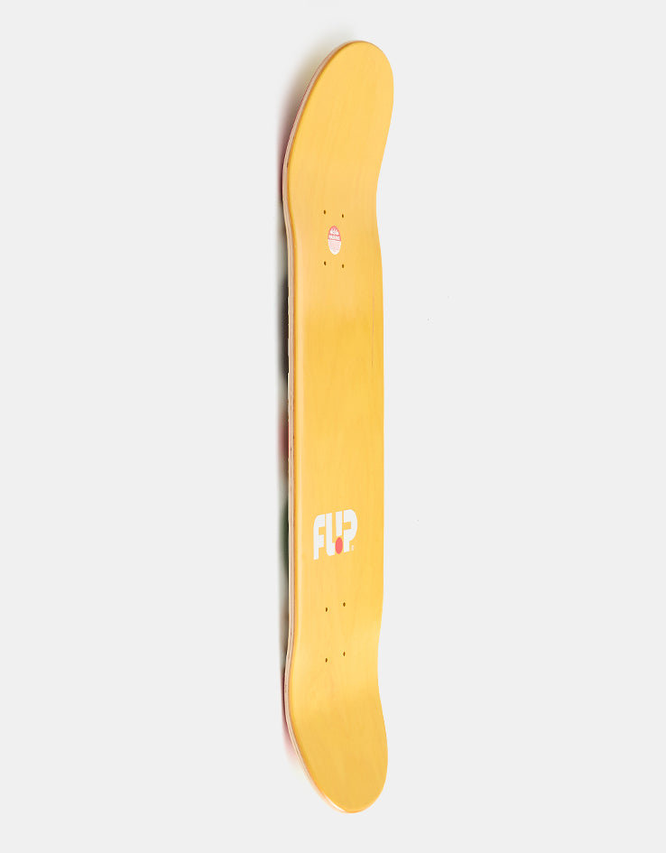Flip Penny Tom's Friends Rasta Stripe Skateboard Deck - 8.25"
