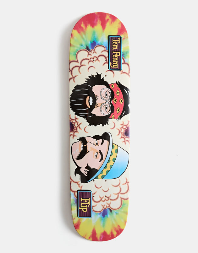 Flip Penny Tom's Friends Tie Dye Skateboard Deck - 8.25"