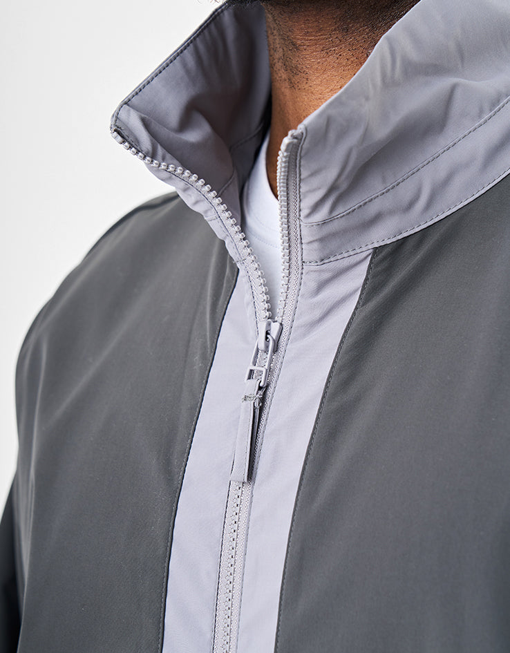 Dime MTL Two Tone Windbreaker - Charcoal
