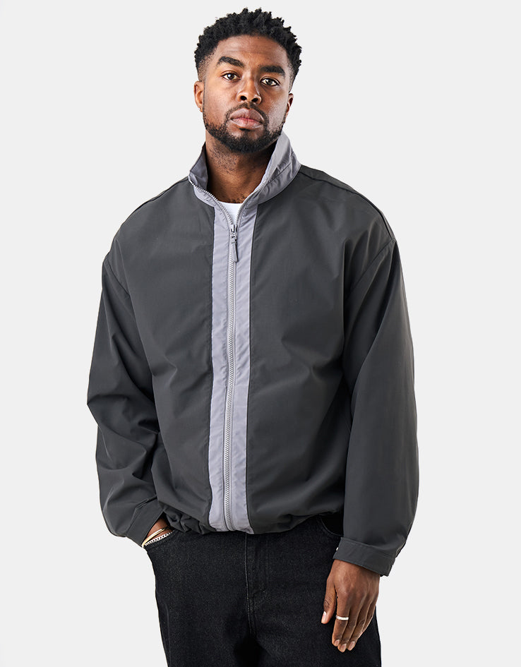 Dime MTL Two Tone Windbreaker - Charcoal