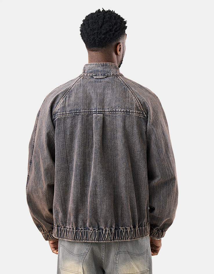 Dime MTL Jeans Jacket - Premium Brown