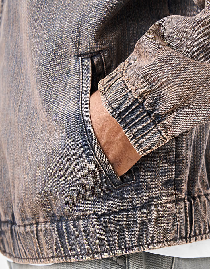 Dime MTL Jeans Jacket - Premium Brown