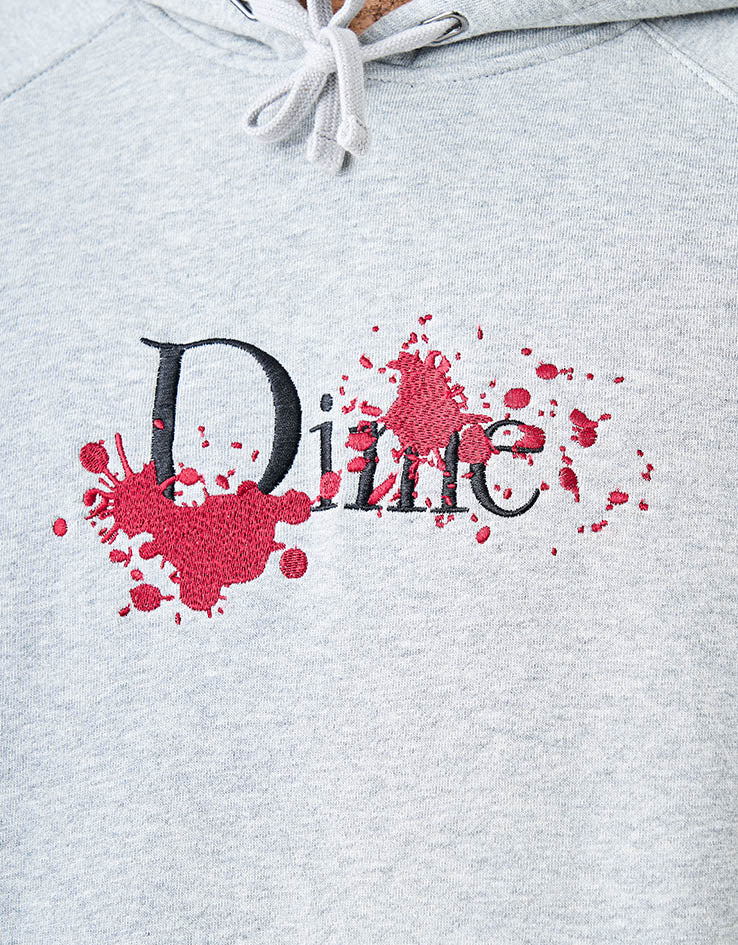 Dime MTL Classic Bloody Midweight Pullover Hoodie - Heather Grey