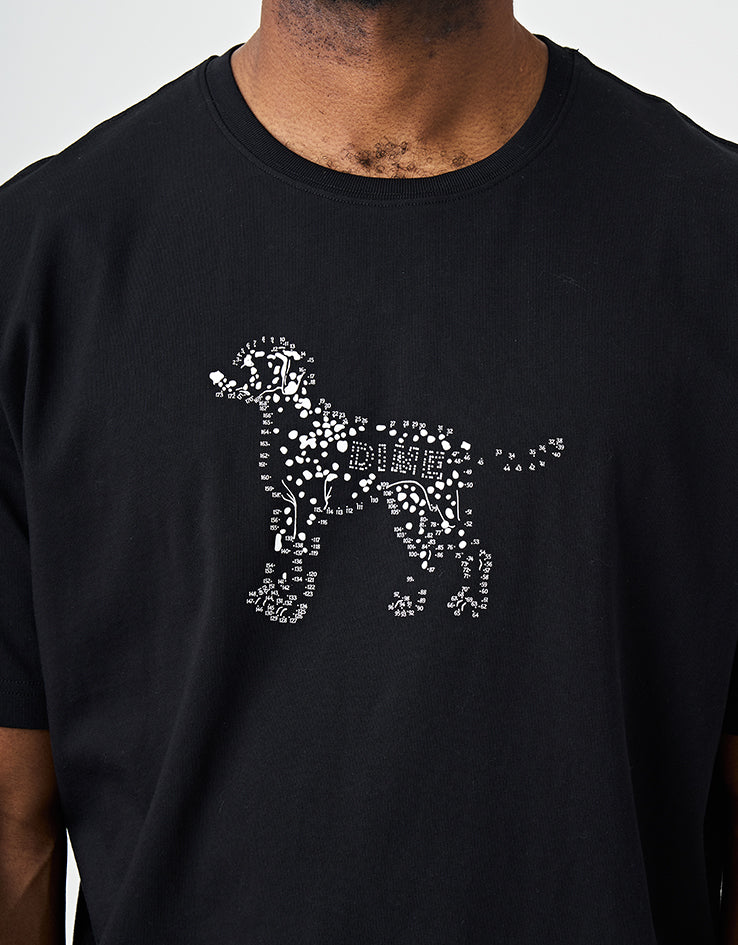 Dime MTL Dots T-Shirt - Black