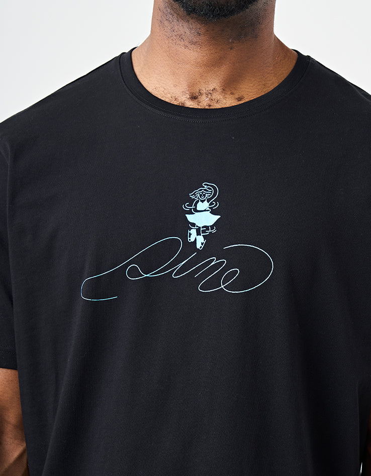 Dime MTL Skater T-Shirt - Black