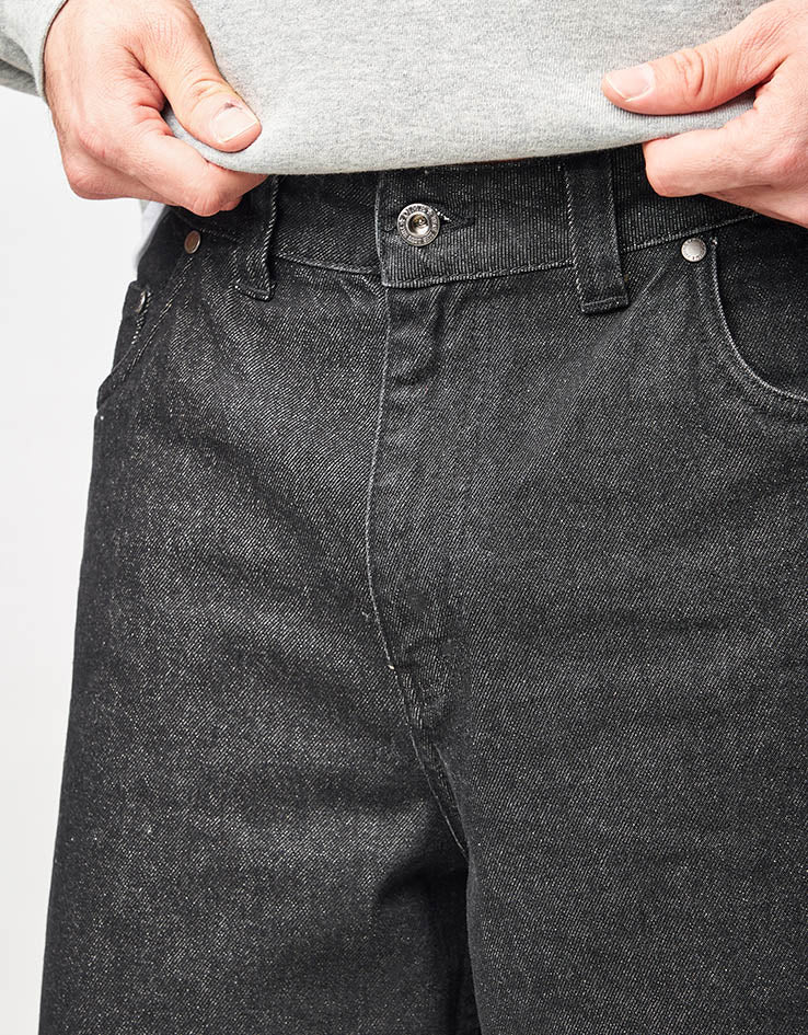 Dime MTL Baggy Denim Pant - Black Washed