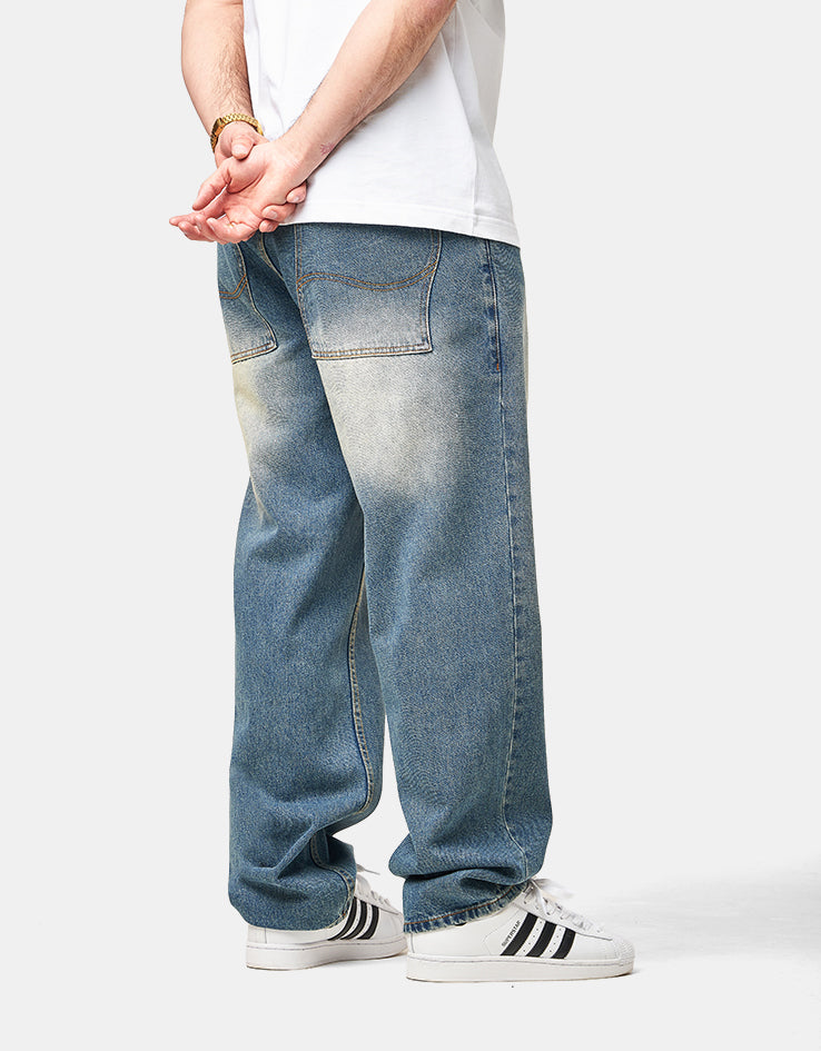 Dime MTL Relaxed Denim Pant - Sandblasted Indigo