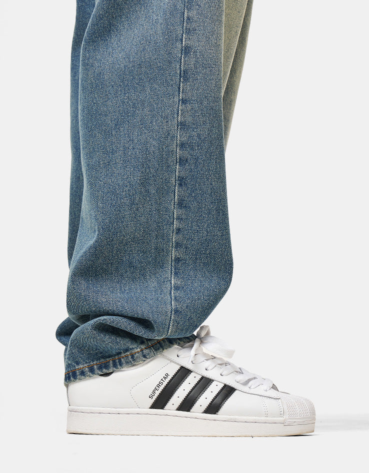 Dime MTL Relaxed Denim Pant - Sandblasted Indigo