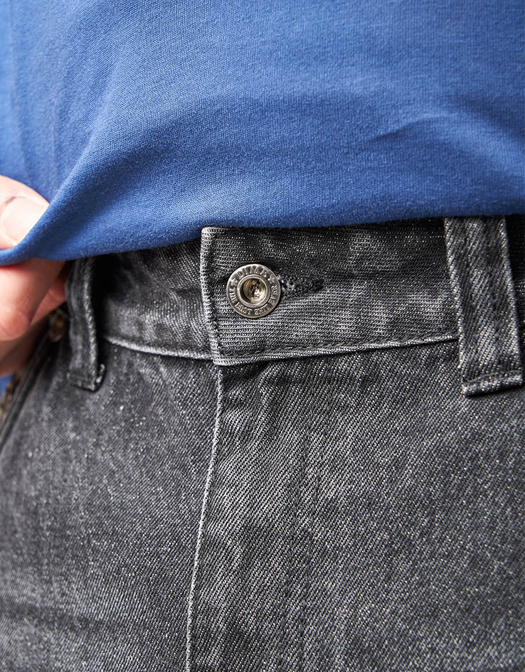 Dime MTL Relaxed Denim Pant - Sandblasted Black
