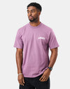 Carhartt WIP S/S University Script T-Shirt - Phlox/White