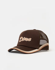 Dime MTL Race Trucker Cap - Brown