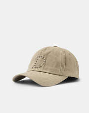 Dime MTL Waxed Worker Strapback Cap - Taupe