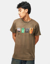 Girl Stomp Pedals T-Shirt - Olive