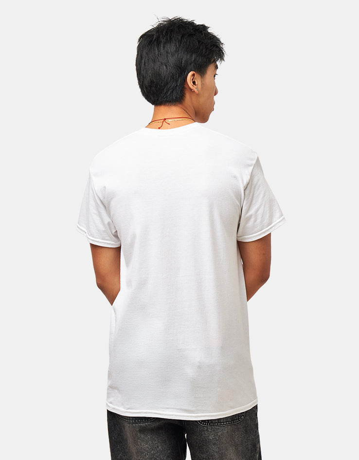 Girl Full Court Logo T-Shirt - White