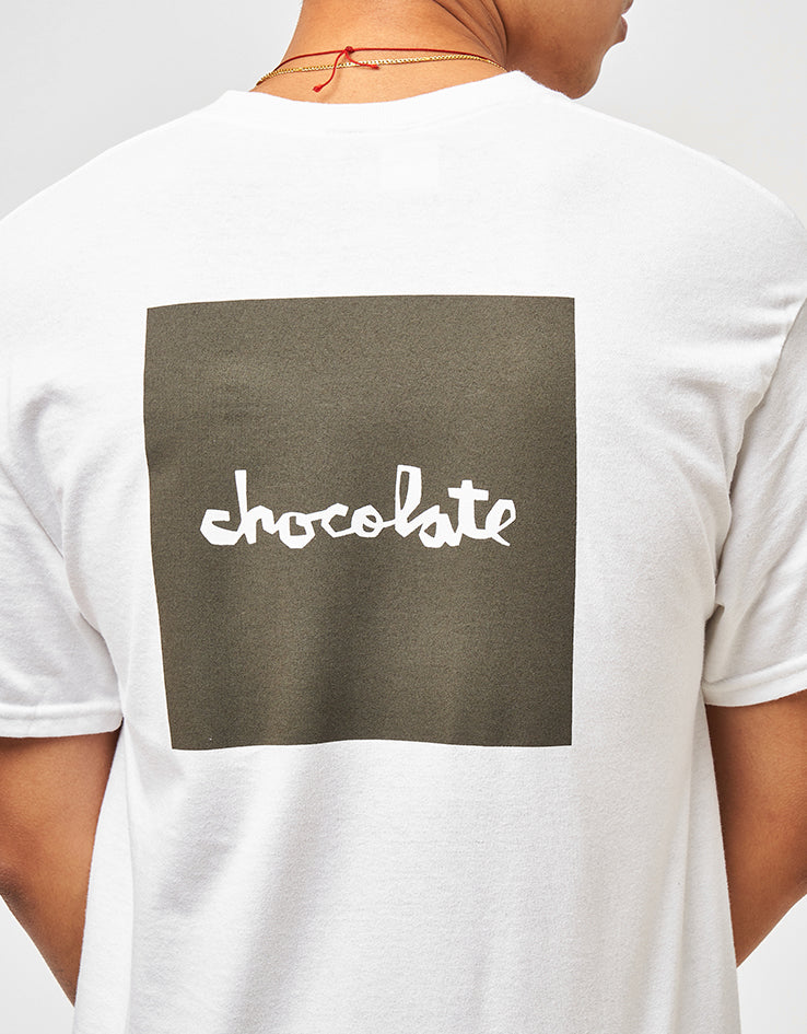 Chocolate OG Square T-Shirt - White