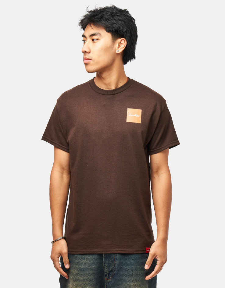 Chocolate OG Square T-Shirt - Brown
