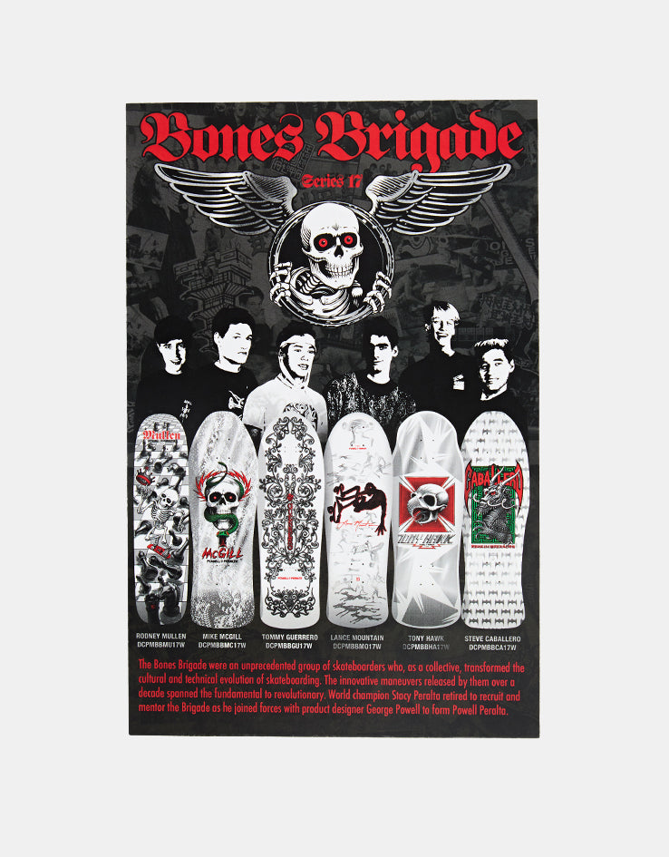 Powell Peralta Mountain Bones Brigade S17 Skateboard Deck - 9.94"