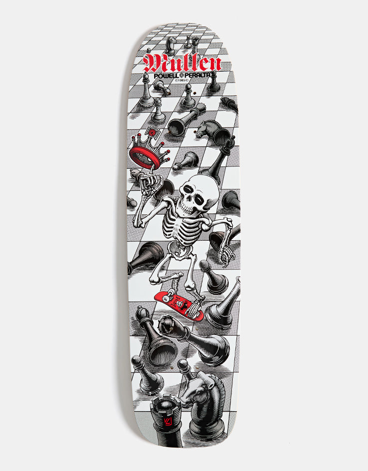 Powell Peralta Mullen Bones Brigade S17 Skateboard Deck - 7.4"