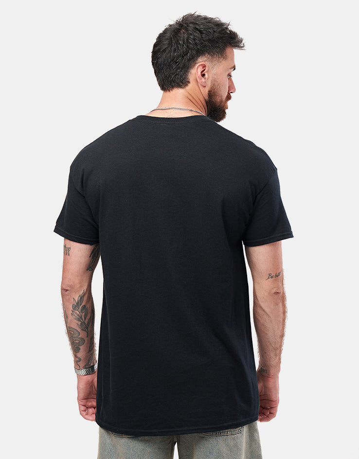 Thrasher Thrash & Destroy T-Shirt - Black