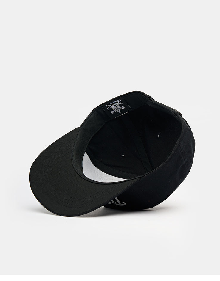 Thrasher Thrash & Destroy Snapback Cap - Black