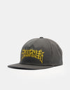 Thrasher Spikey Snapback Cap - Charcoal
