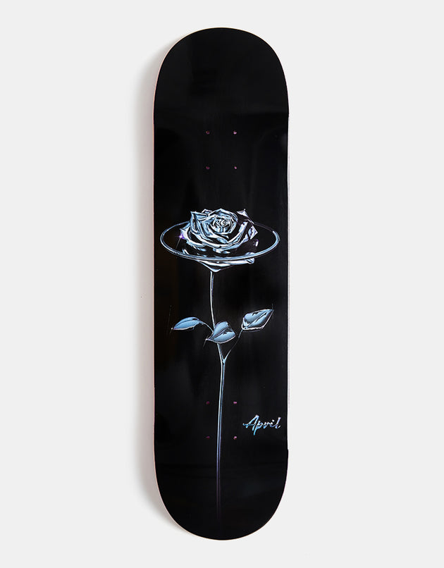 April Chrome Rose Skateboard Deck - 8.25"