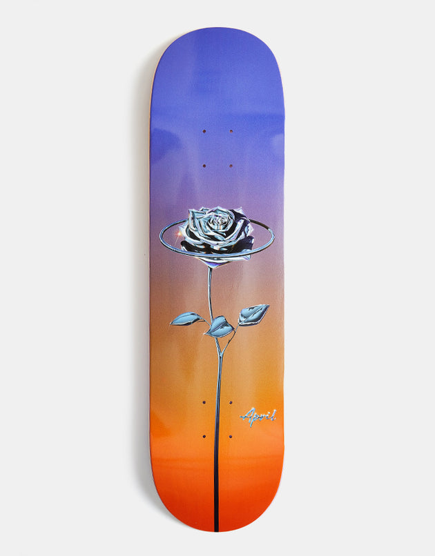 April Chrome Rose Skateboard Deck - 8.5"