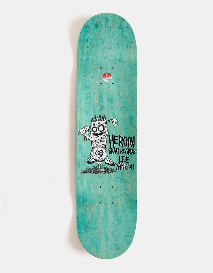 Heroin Yankou Golf Imp Skateboard Deck - 8.25”