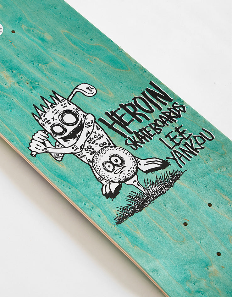 Heroin Yankou Golf Imp Skateboard Deck - 8.25”