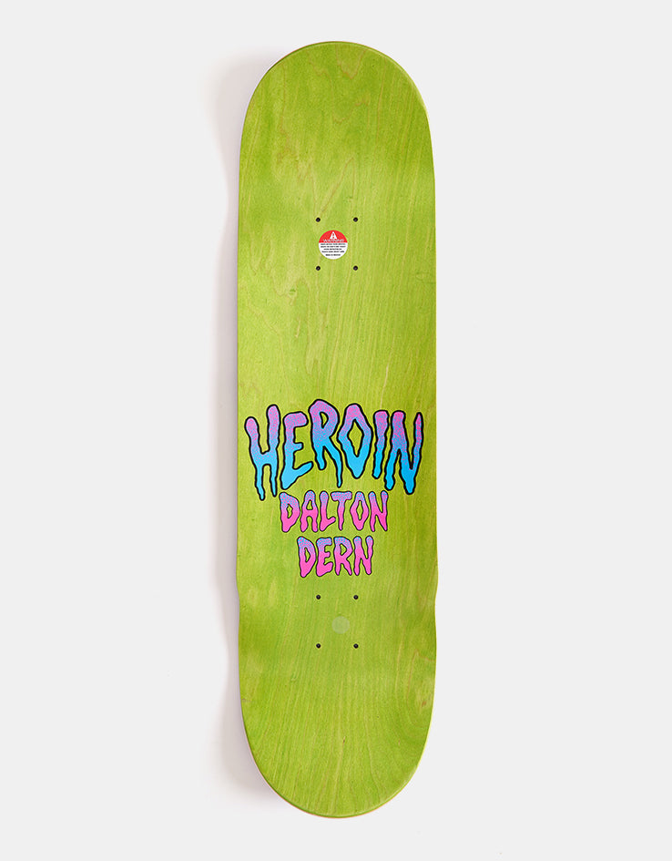 Heroin Dalton Eyes Skateboard Deck - 8.625”