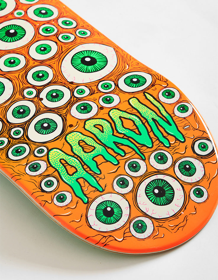 Heroin Aaron Eyes Skateboard Deck - 8.75”