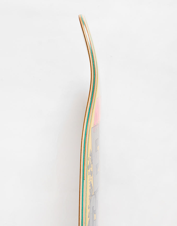 Heroin Nolan Eye Crusher Skateboard Deck - 10”