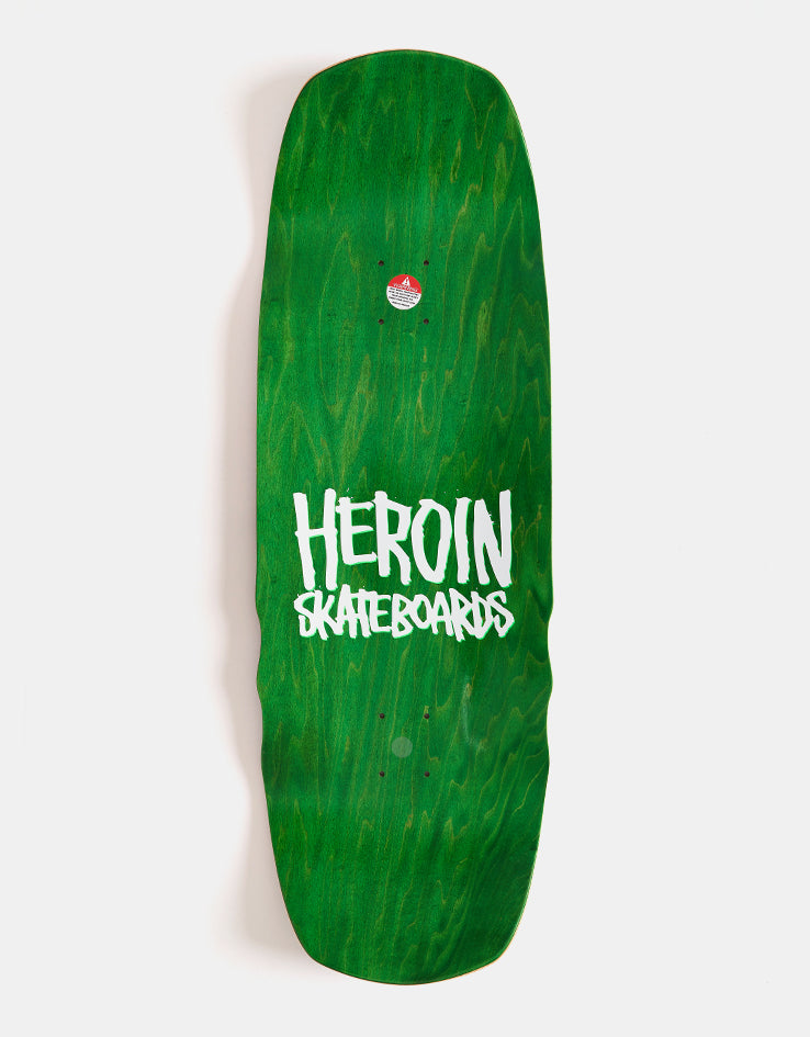 Heroin Swampy Stomp Skateboard Deck - 10.5”